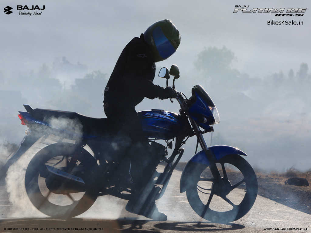 1024x768 Bajaj Platina 125 DTS Si Wallpaper
