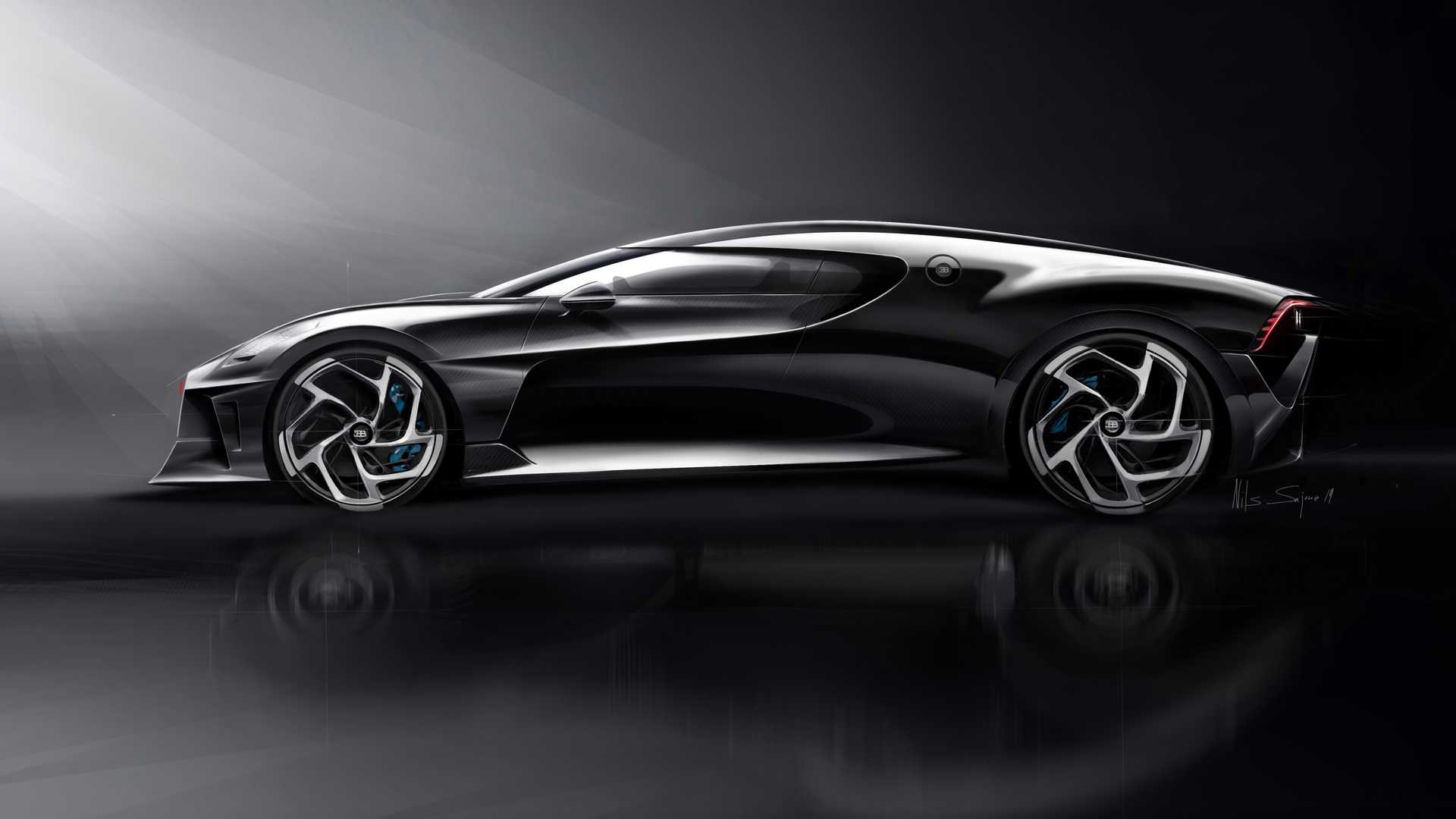 1920x1080 Bugatti La Voiture Noire Side Wallpaper (7)