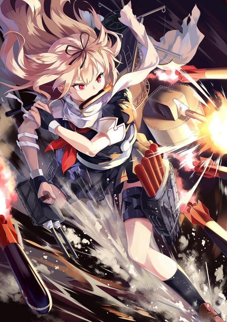 748x1058 Kantai Collection, Yuudachi (KanColle) Wallpaper HD / Desktop and Mobile Background