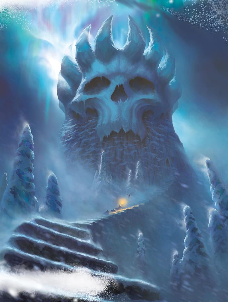 800x1059 Auril's Abode Dale: Rime of the Frostmaiden, Frost Giant, HD phone wallpaper