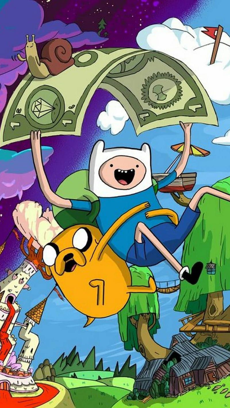800x1422 Adventure Time, HD phone wallpaper