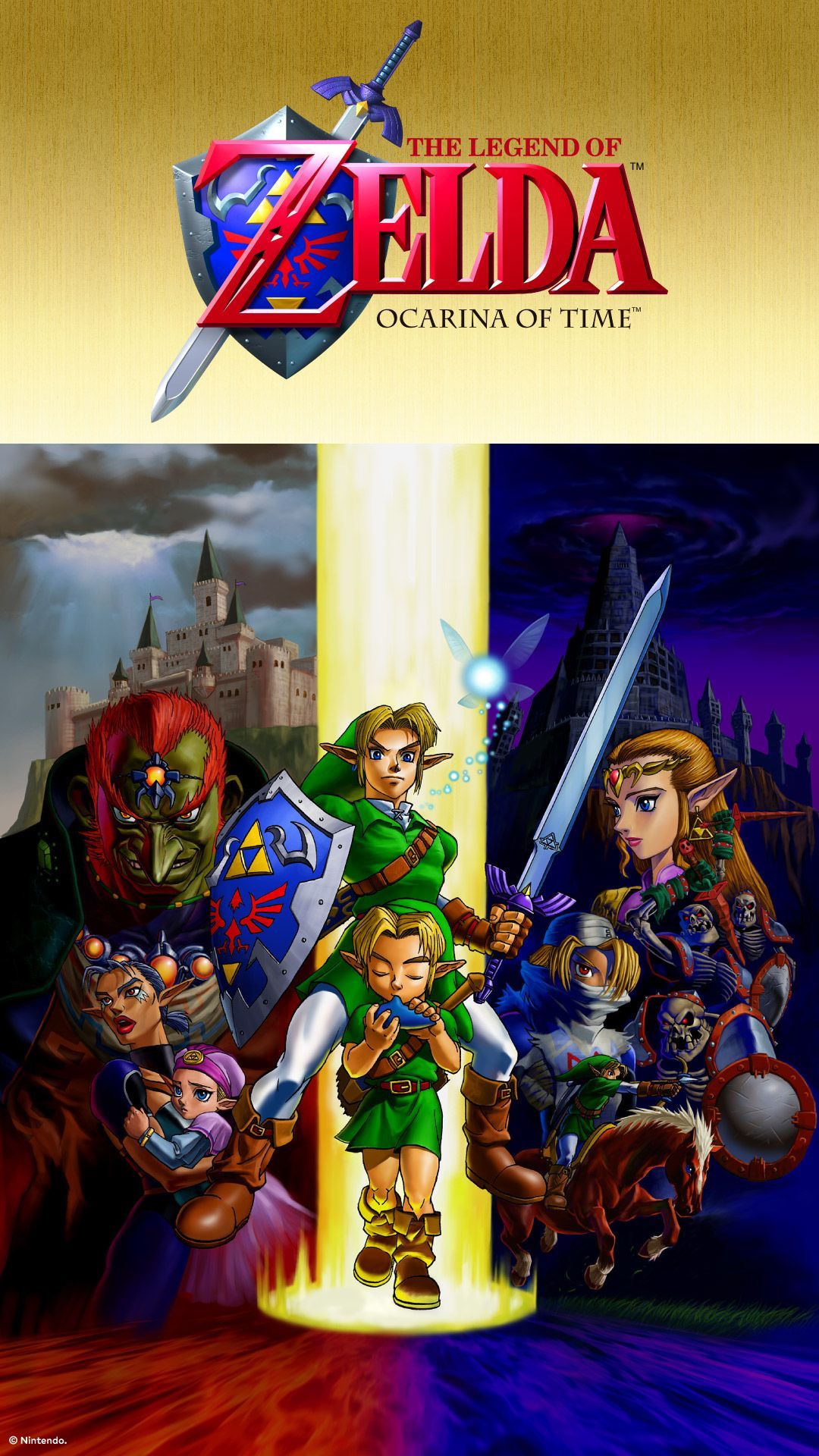 1080x1920 Wallpaper։ The Legend of Zelda™։ Ocarina of Time : Nintendo : Free Download, Borrow, and Streaming : Internet Archive