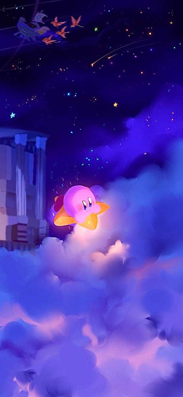 607x1315 HD Kirby Wallpaper