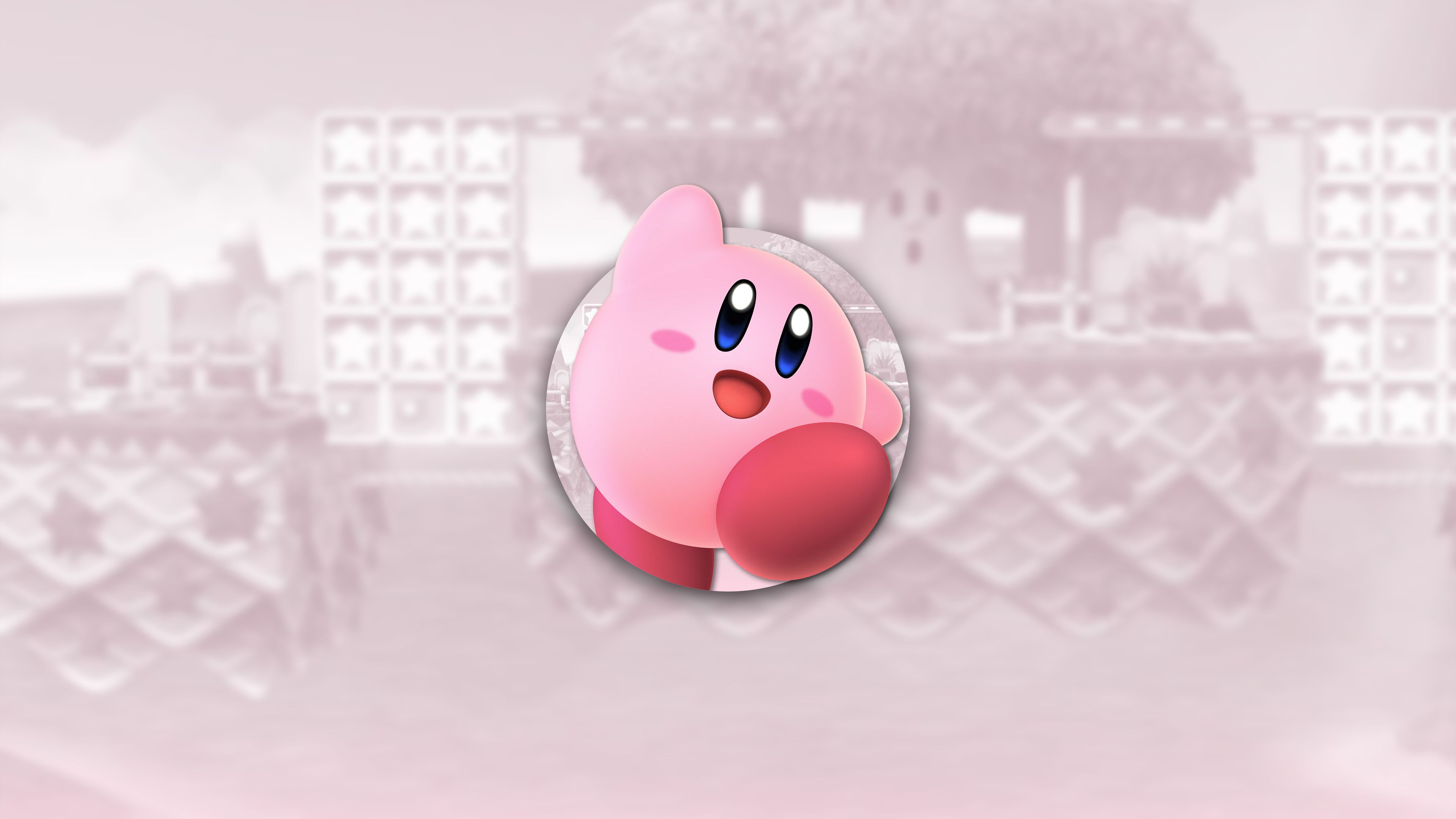 3840x2160 Kirby Wallpaper 4K, Nintendo, Cute cartoon