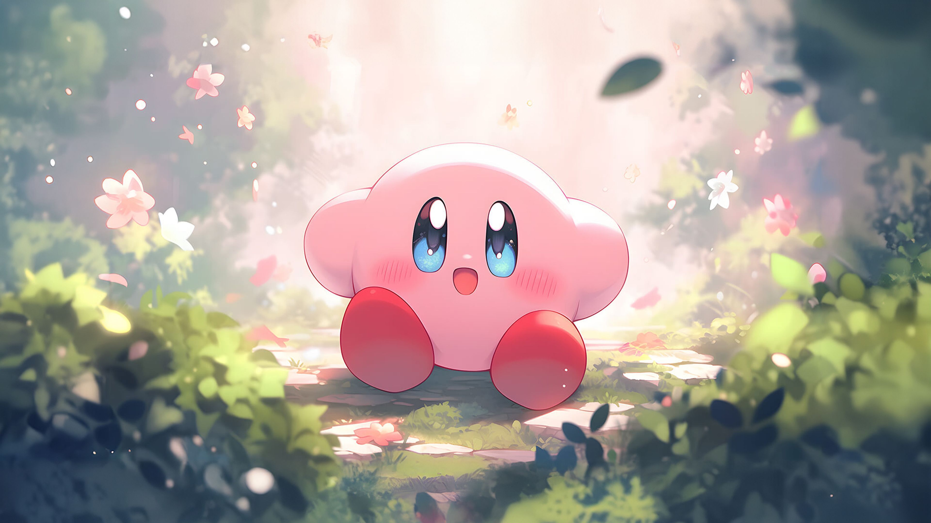 3840x2160 Kirby Wallpaper 4K