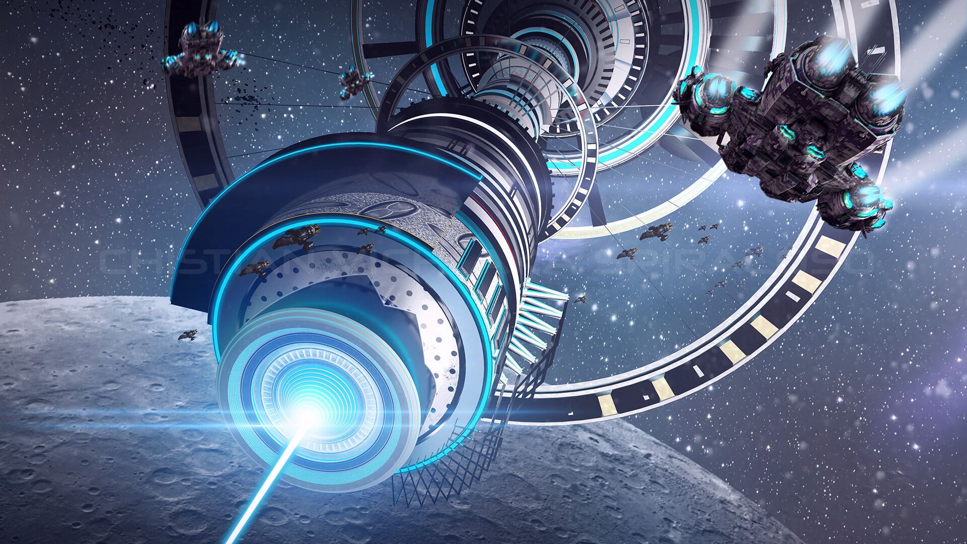 1920x1080 Dragus Sci Fi Wallpaper