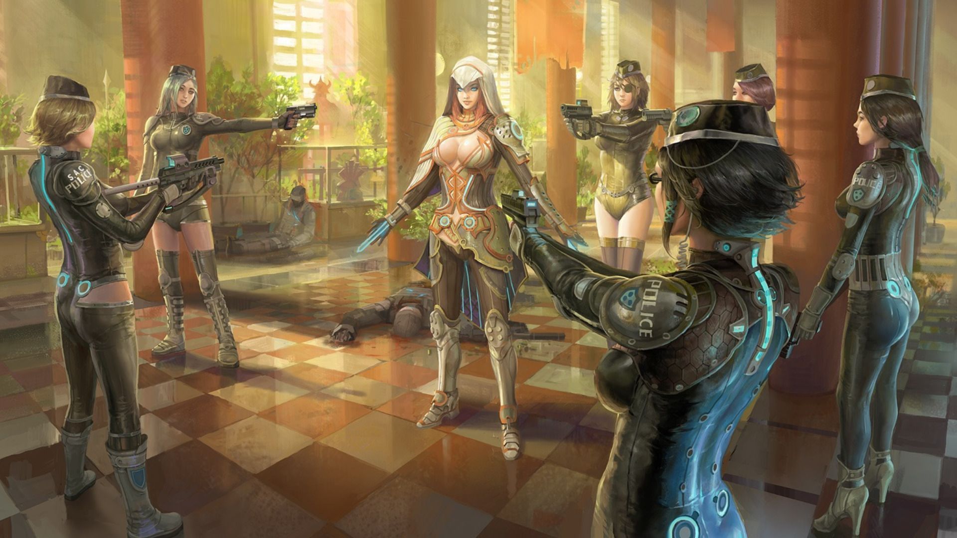 1920x1080 Epic Sci Fi Fantasy Showdown
