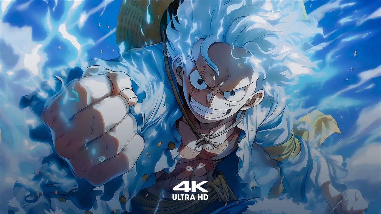 1280x720 Luffy Gear 5 Awakening ⚡. One Piece 4K Live Wallpaper + Screensaver