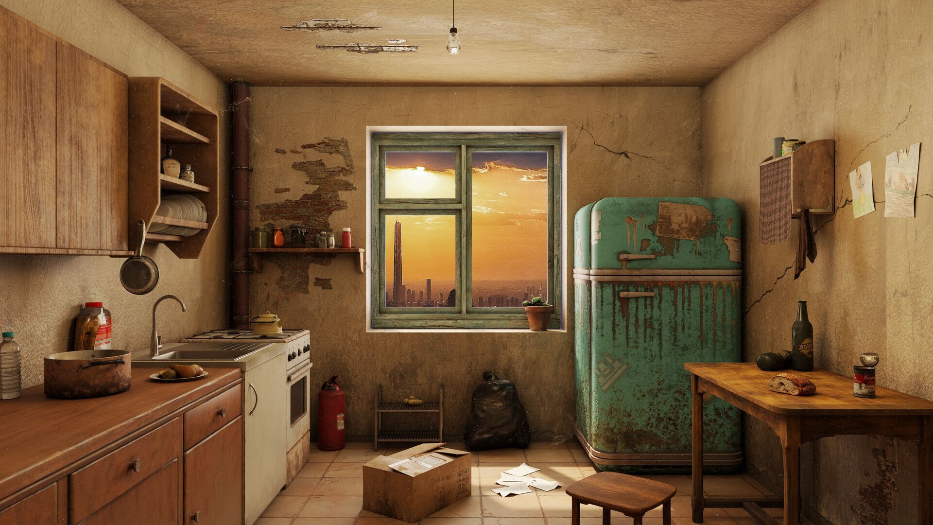 Old Kitchen Wallpapers - Top Free Old Kitchen Backgrounds - WallpaperAccess