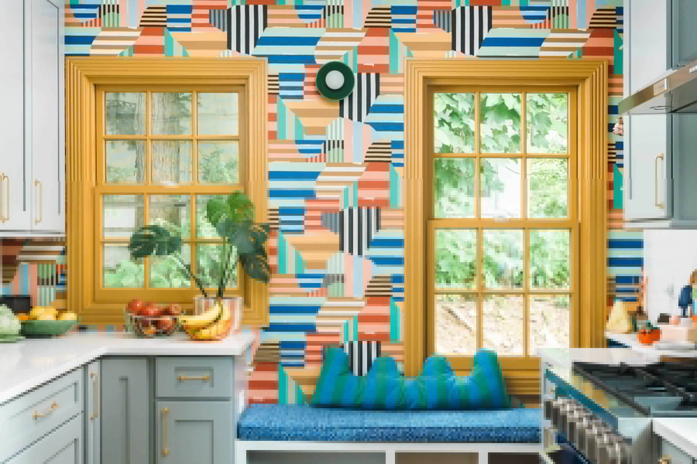 2400x1600 How This 100 Year Old Home Got A Colorful, Pattern Filled Kitchen Renovation