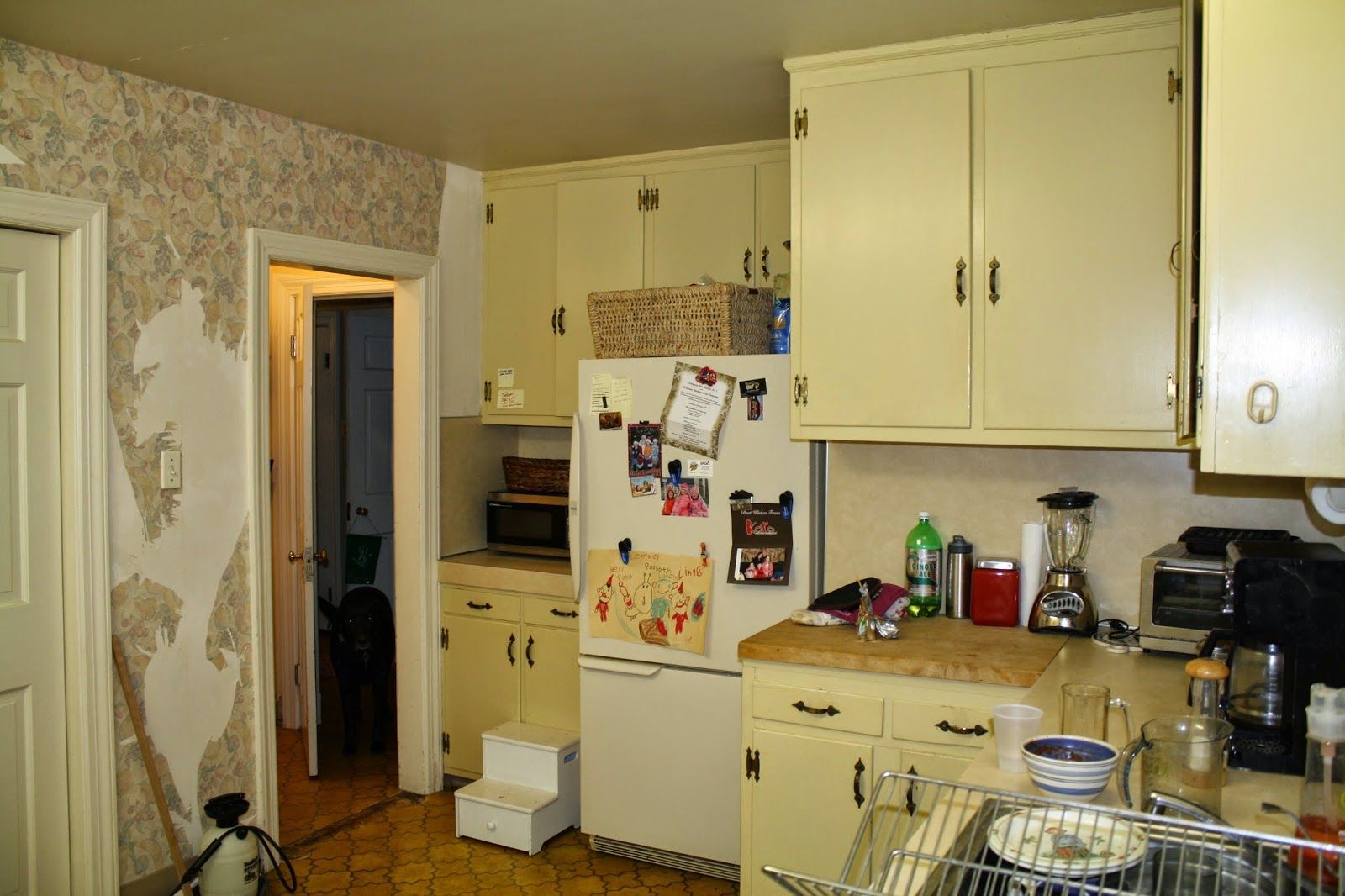 1600x1066 Restoring the Splendor. Old House Restorations. Old Home Renovations. Home Improvements: Kitchen Renovation Removal, Painting and Light Fixture Replacement