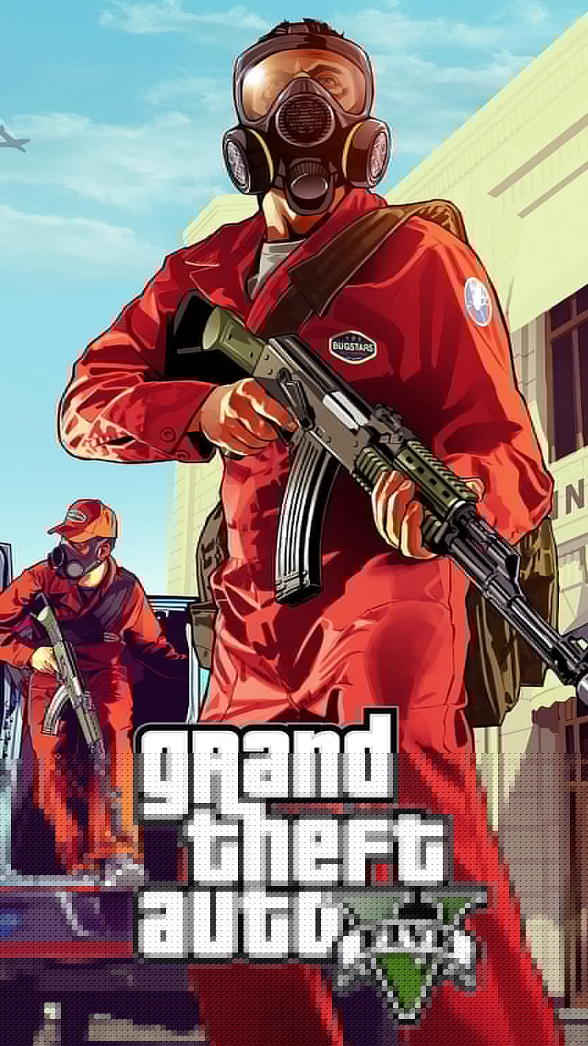 850x1511 Gta v HD wallpaper