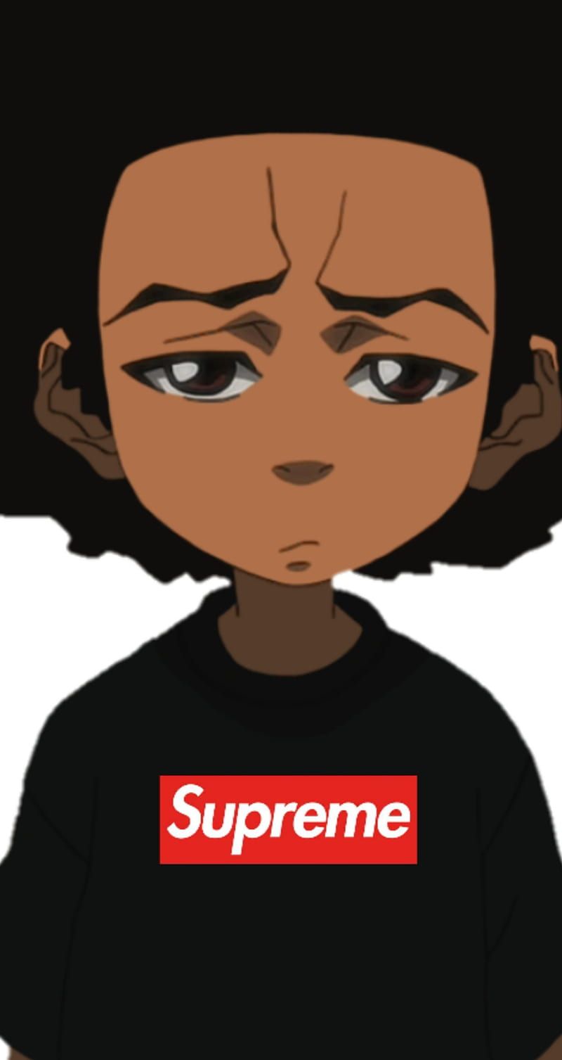 800x1507 Supreme, boondocks, cartoon, cartoonnetwork, HD phone wallpaper