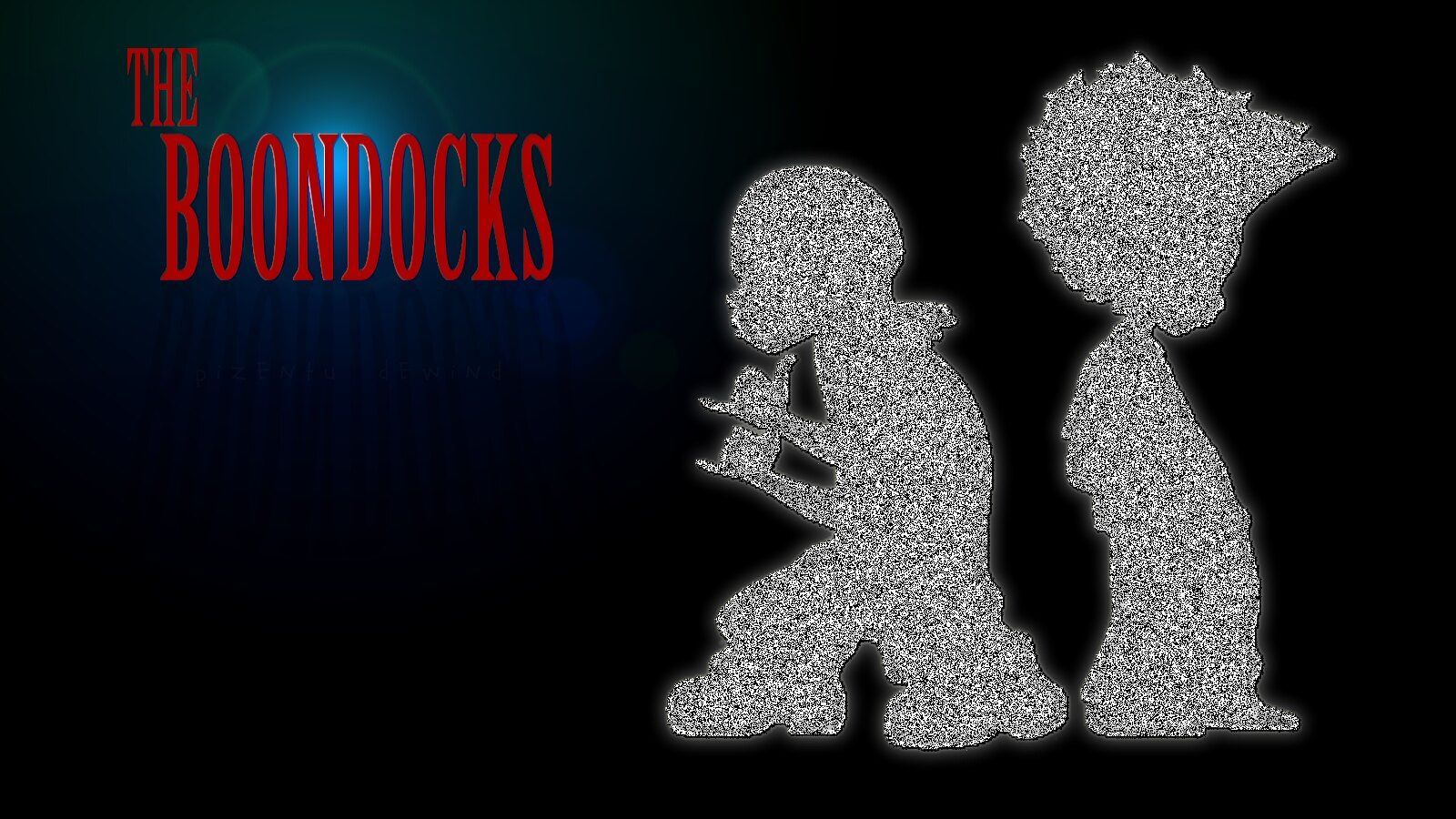1600x900 The Boondocks. Made by me using image found on the web. Ma