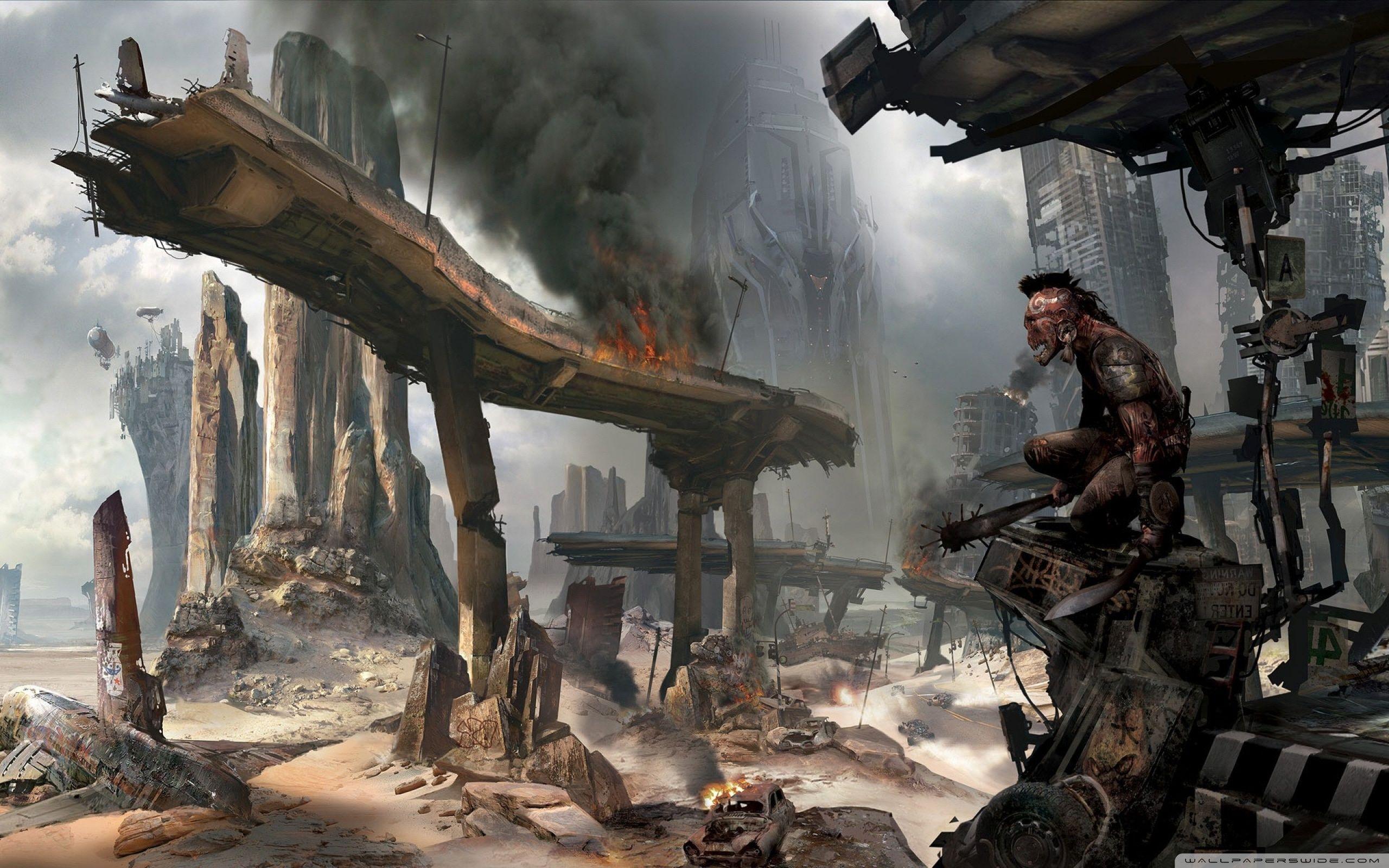 2560x1600 Rage Game Concept Art Ultra HD Desktop Background Wallpaper for