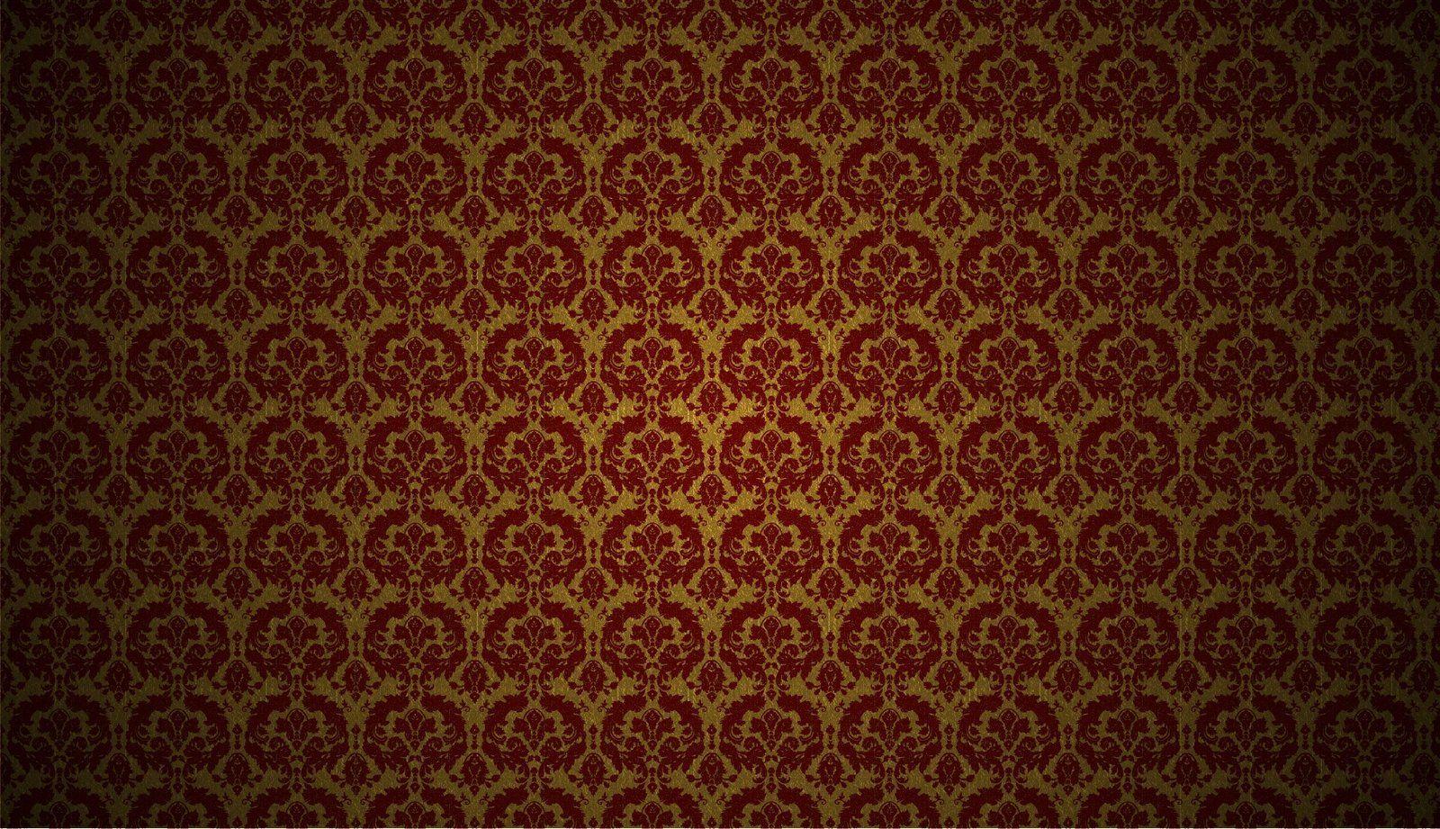 red and gold wallpaper