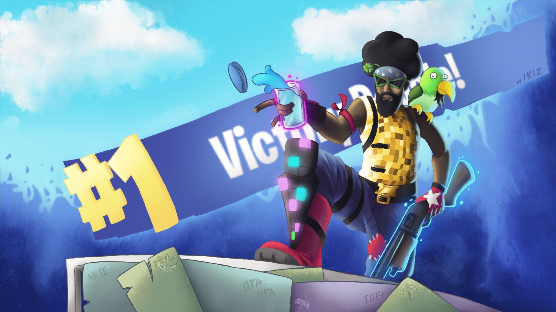 1920x1080 Fortnite Duende Gaming Art by Franco Giosso Wallpaper