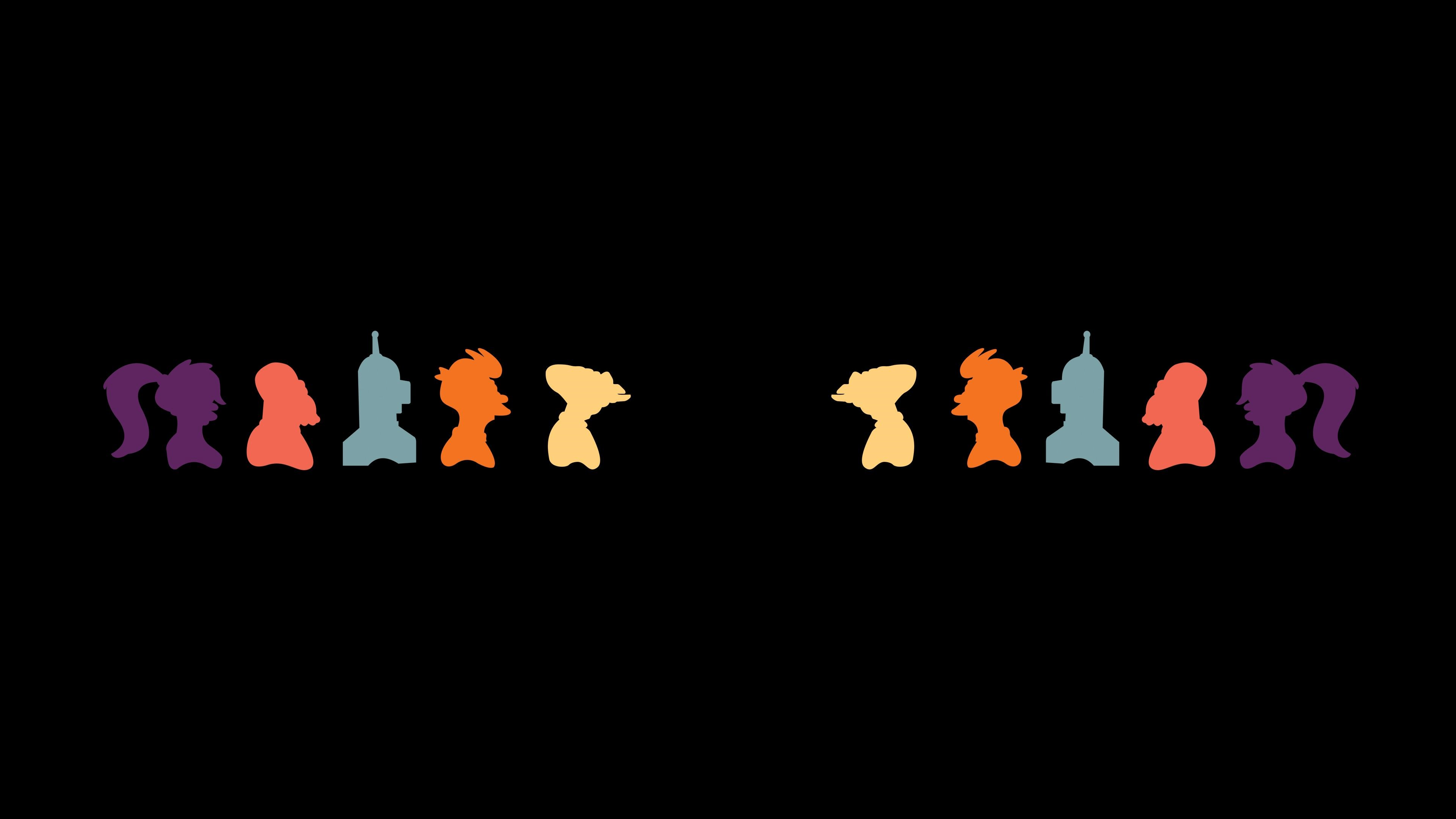 3840x2160 Futurama Minimal 1 & 4k, HD Wallpaper & background
