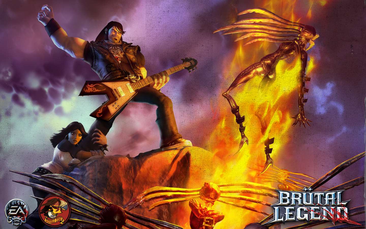 1440x900 Action Brutal Legend Wallpaper 2 Wallpaper Brutal Legend Wallpaper 2 Background (1440 x 900)