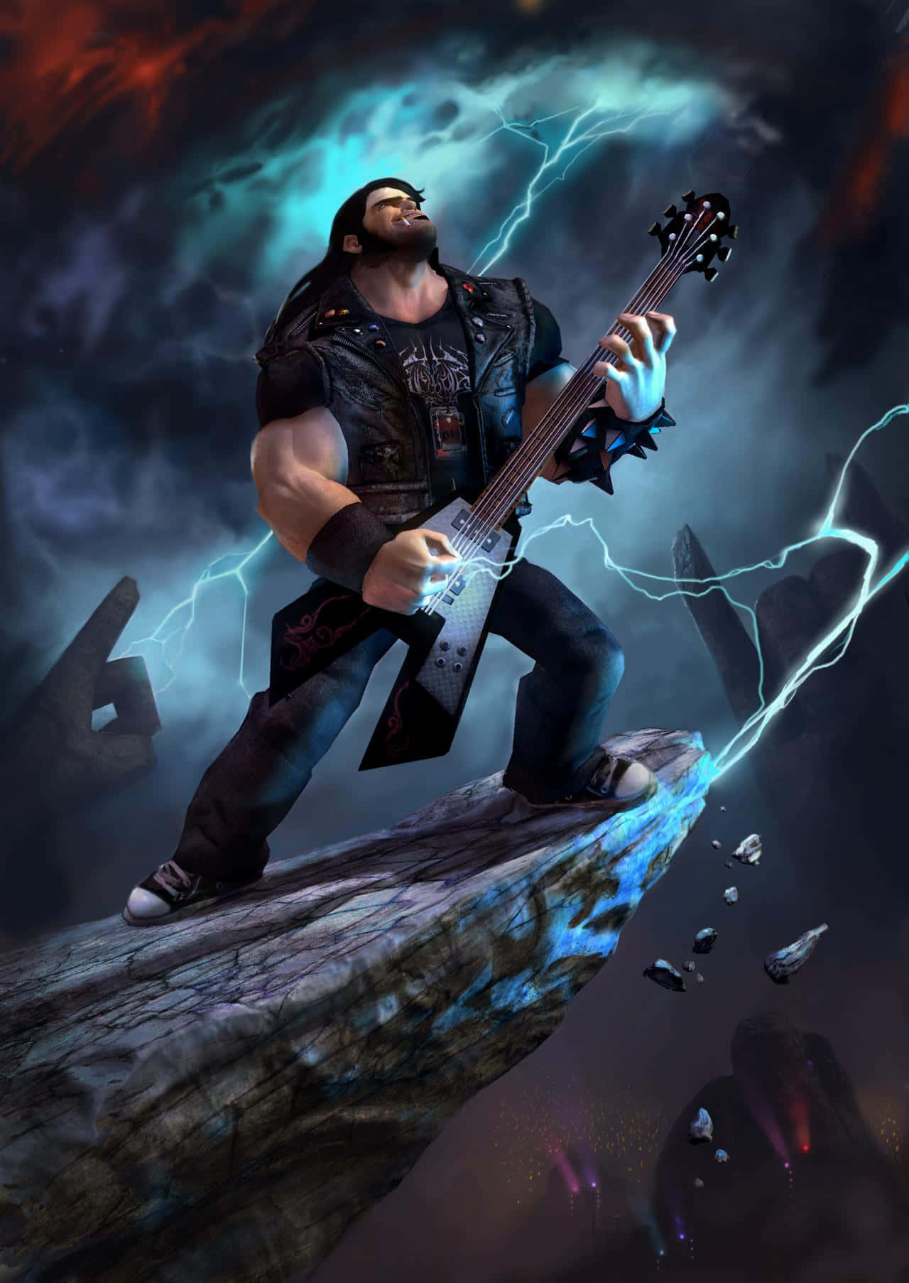 1280x1806 Download Brutal Legend Eddie Riggs Wallpaper