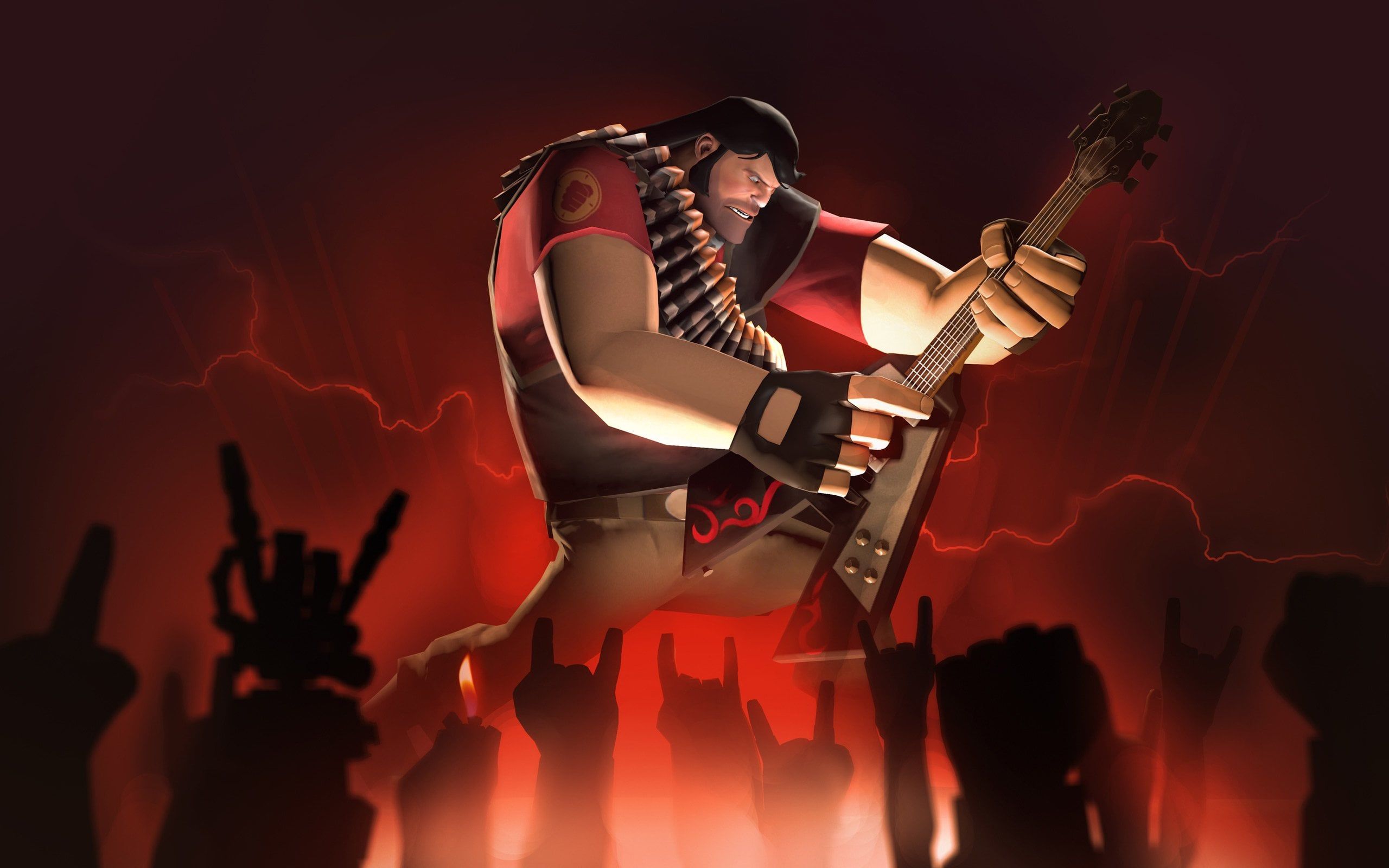 2560x1600 In case any of you didn't know, Valve released the Brutal Legends promo picture as a wallpaper
