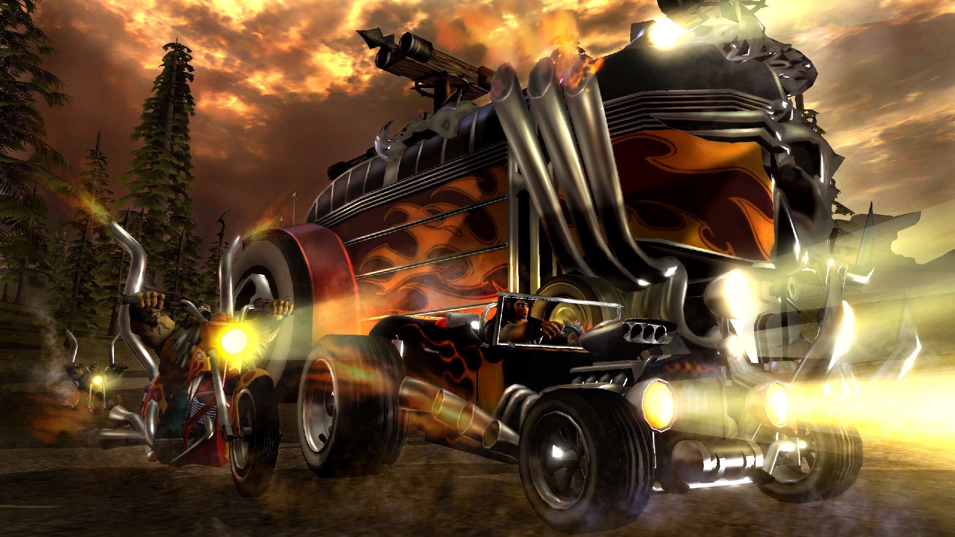 1920x1080 Brütal Legend. Double Fine Productions