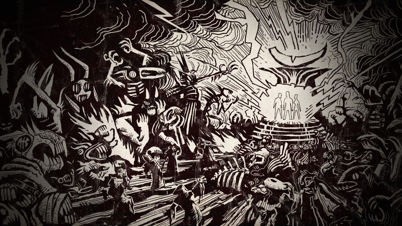 1366x768 Who Illustrated the Artifacts Of Brutal Legend?