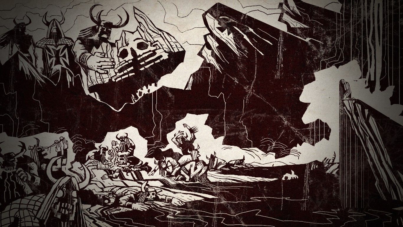 1366x768 Who Illustrated the Artifacts Of Brutal Legend?
