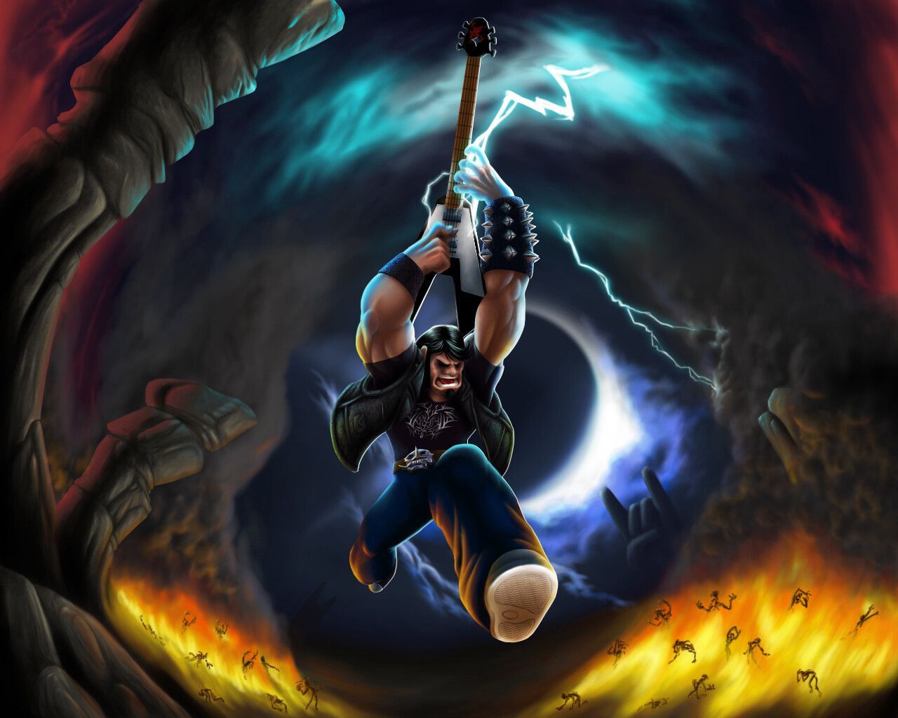 1280x1024 Terrato Worzen gods made Heavy Metal