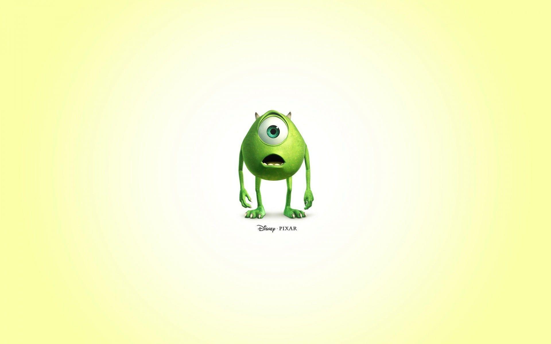 1920x1200 James P Sullivan and Boo in Disney's Monster Inc. movie scene HD