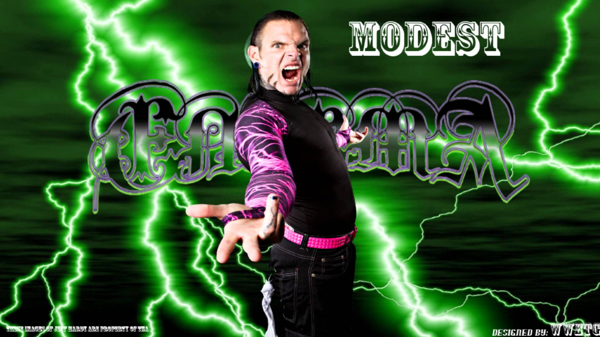 1920x1080 WWE Jeff Hardy Wallpaper