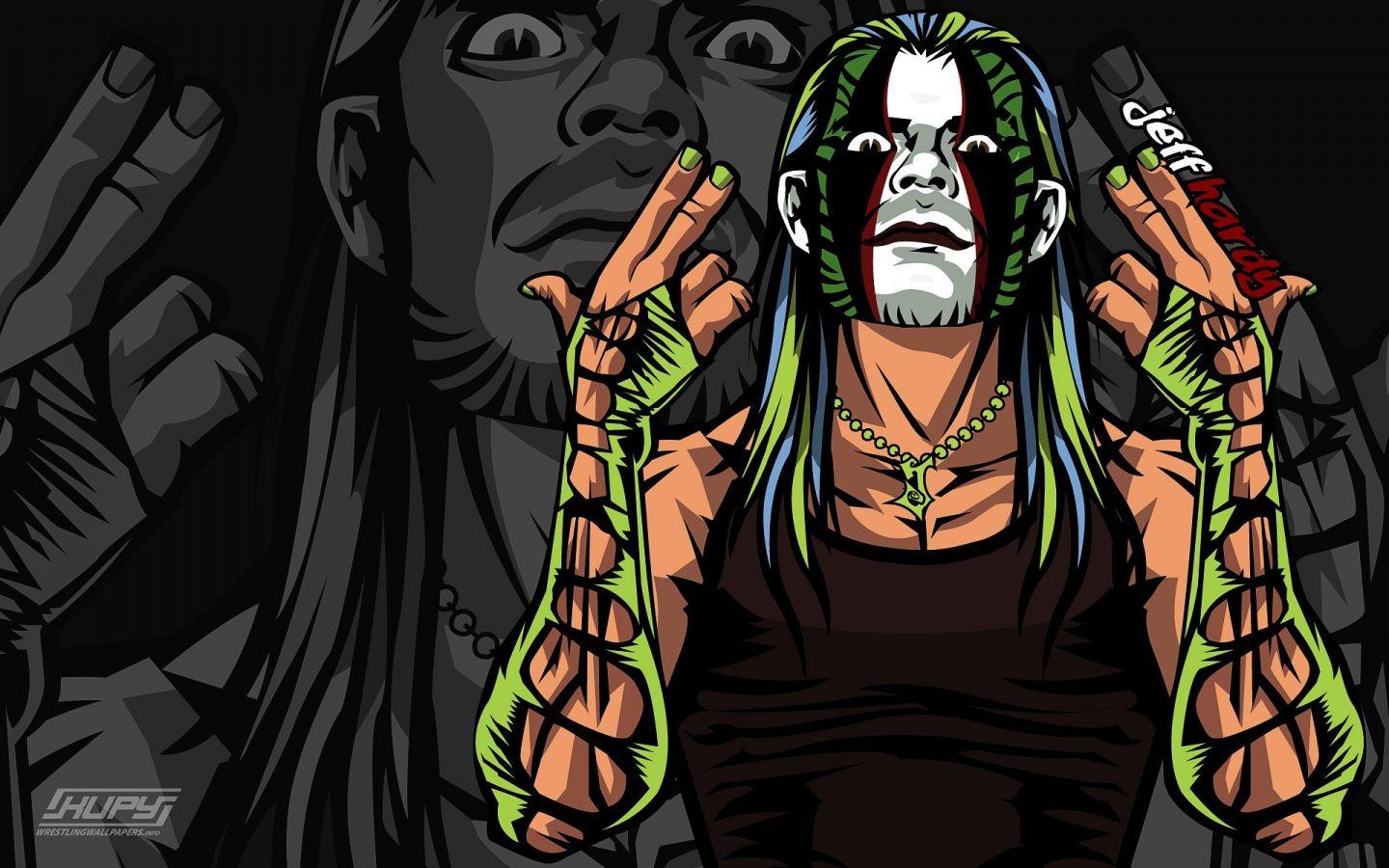 1440x900 Jeff Hardy Cartoon Wallpaper