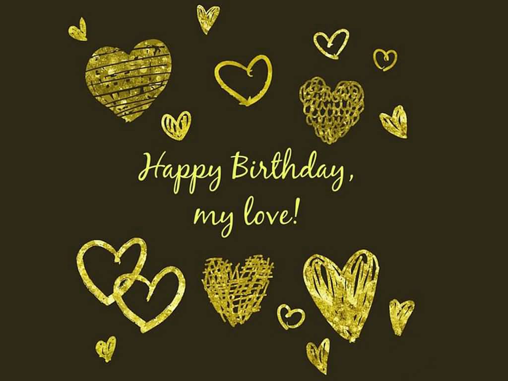 1024x768 Beautiful Happy Birthday Card Wallpaper For Dear Boyfriend