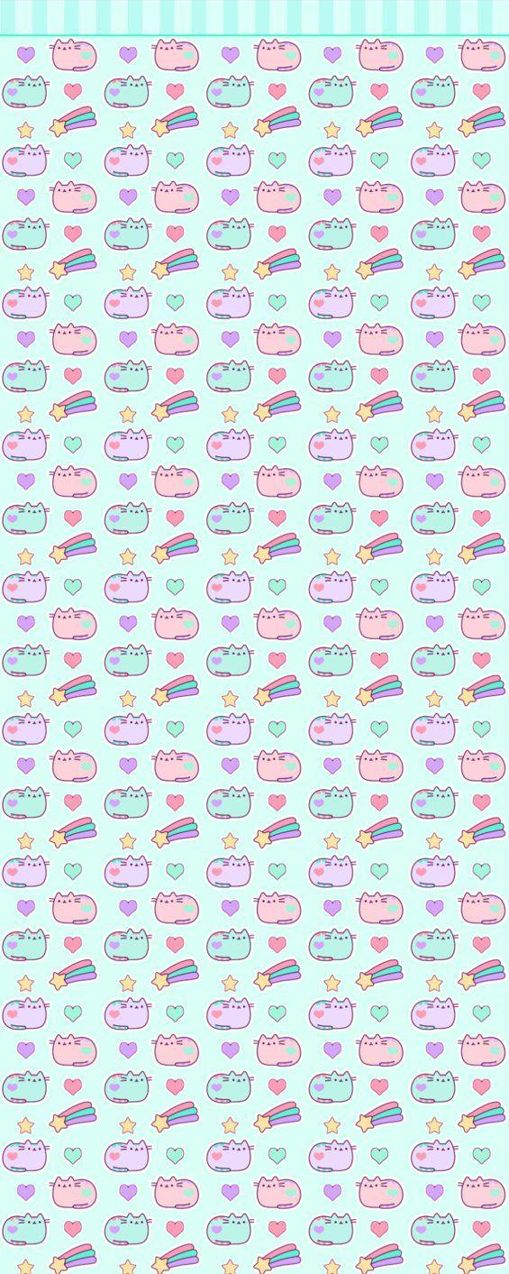 565x1413 Rainbow Pusheen Wallpaper