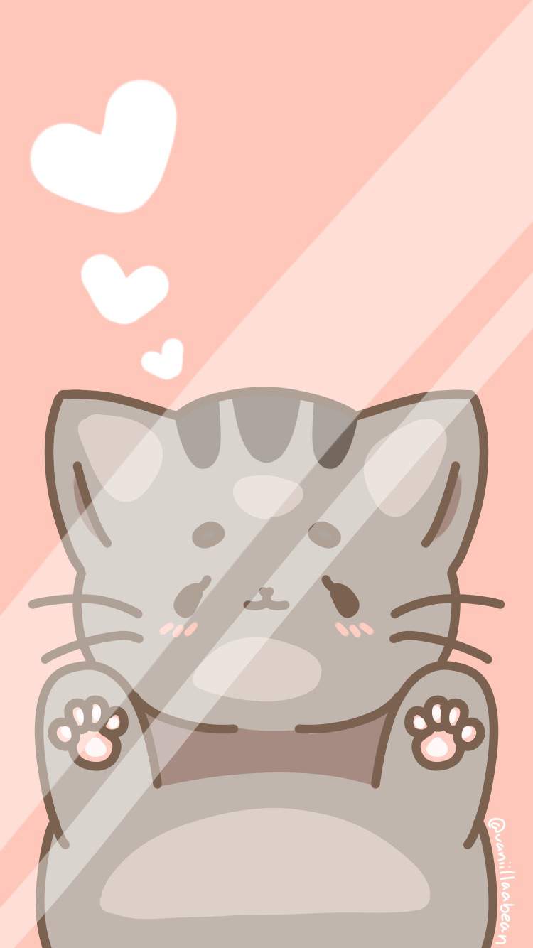 750x1334 Pusheen phone wallpaper. Pusheen The Cat Amino Amino