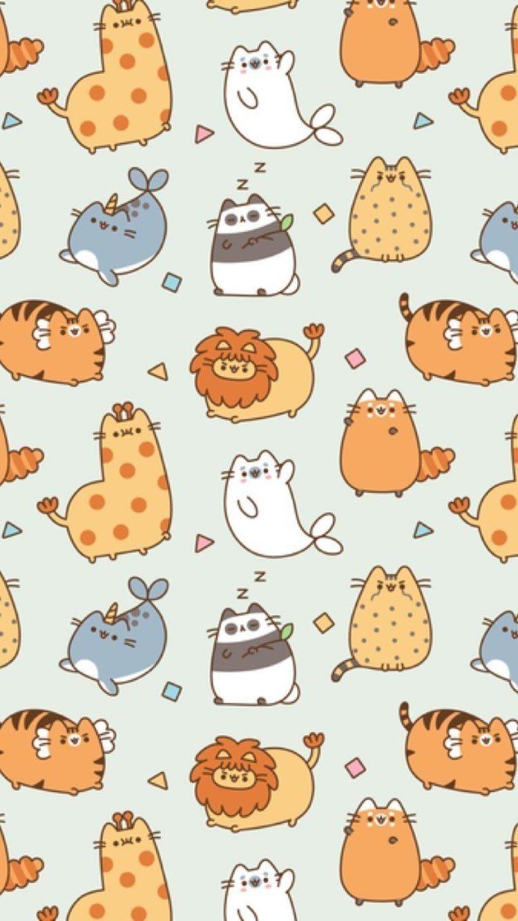 Cat Cartoon Phone Wallpapers - Top Free Cat Cartoon Phone Backgrounds ...