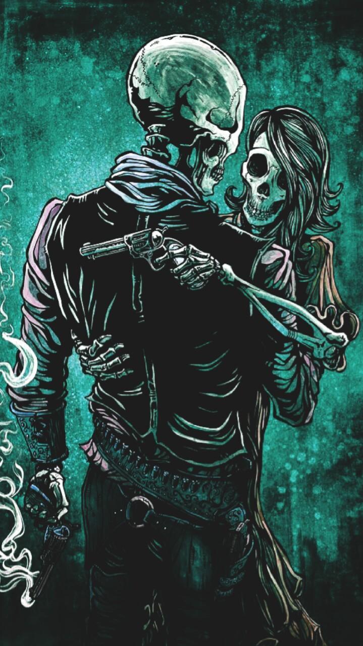 719x1279 Skull & Skeleton Wallpaper HD Quality for Android