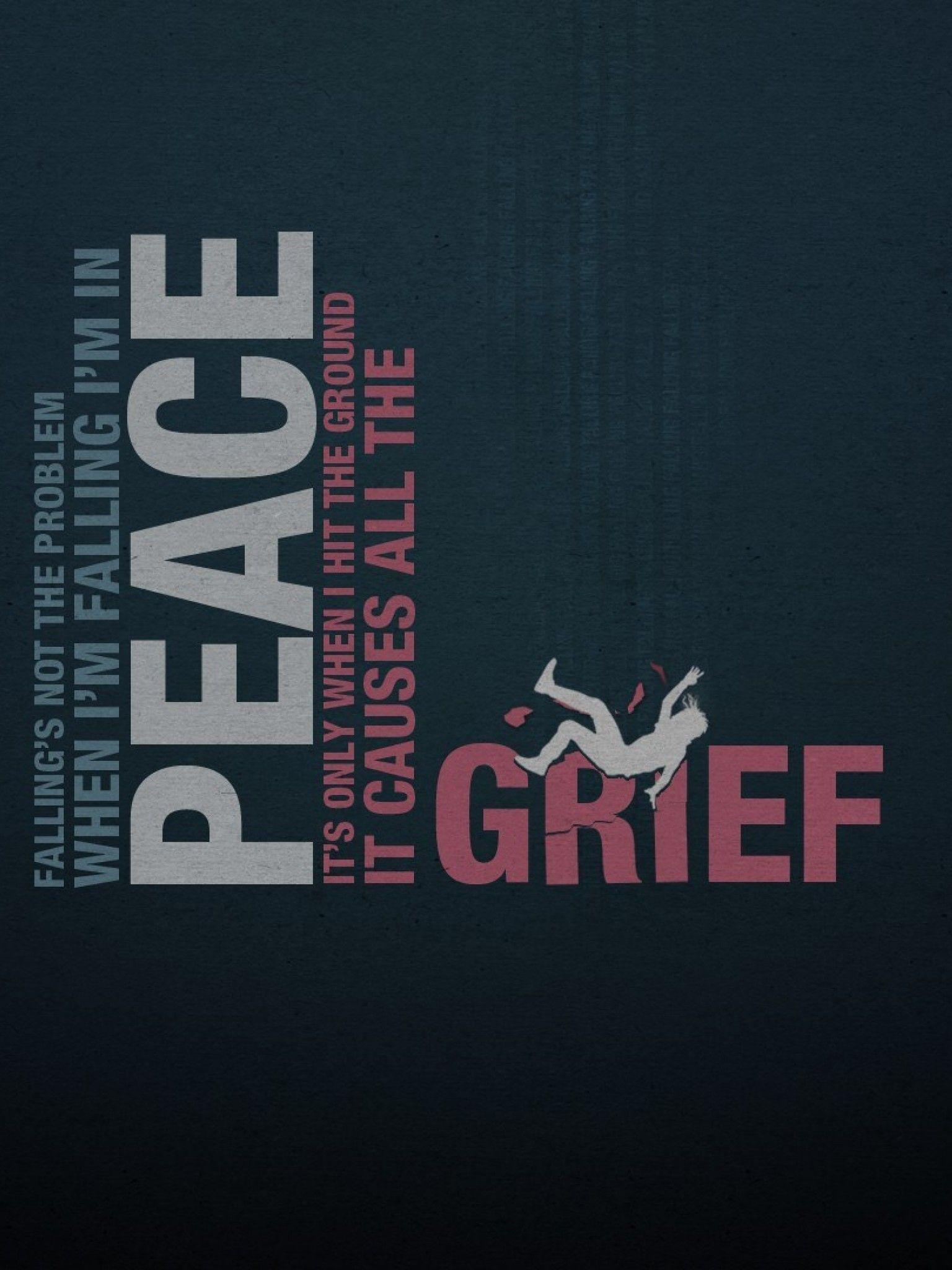 1536x2048 Free Download Peace Quote Wallpaper for Desktop and Mobiles Retina