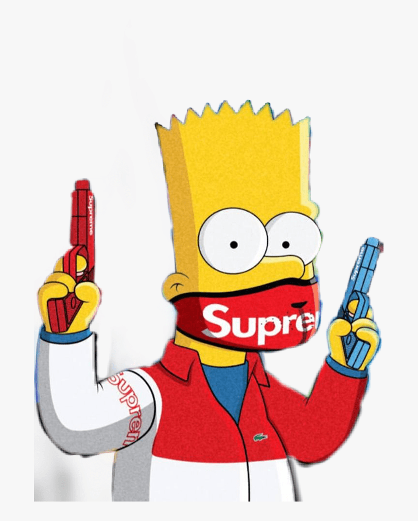 bartsimpson #thesimpsons #hypebeast #supreme #louisvuitton #rolex #nike