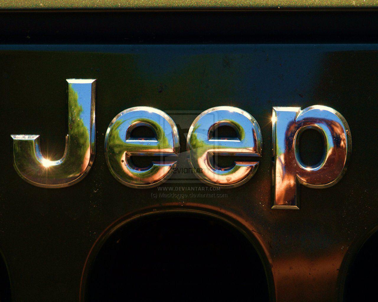 1280x1024 Tải xuống miễn phí để hiển thị hình nền logo xe jeep