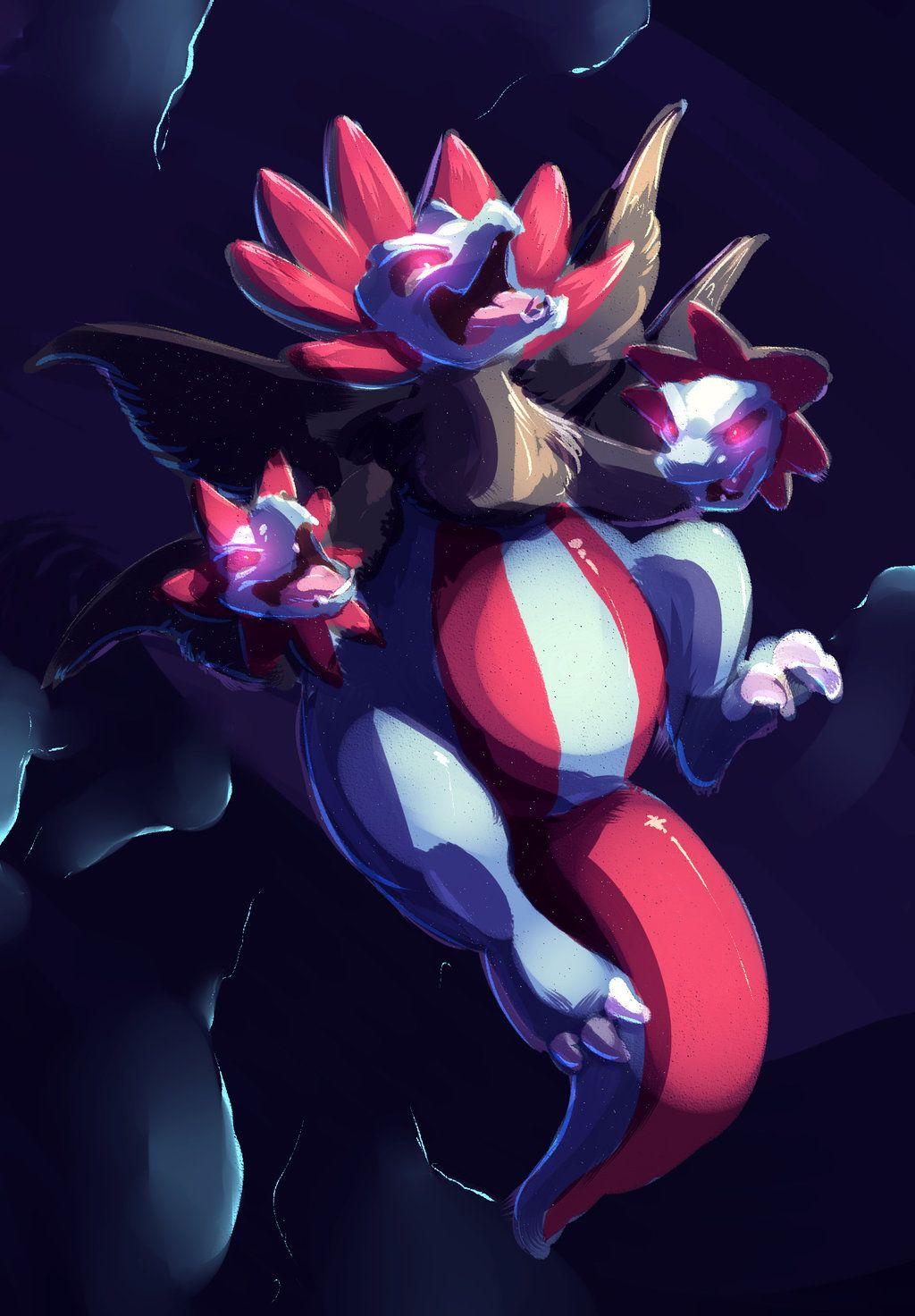 1024x1472 Hydreigon HD Wallpaper