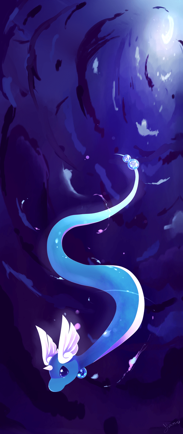 600x1424 Dragonair has always been one of my favorites.Getting a Dratini