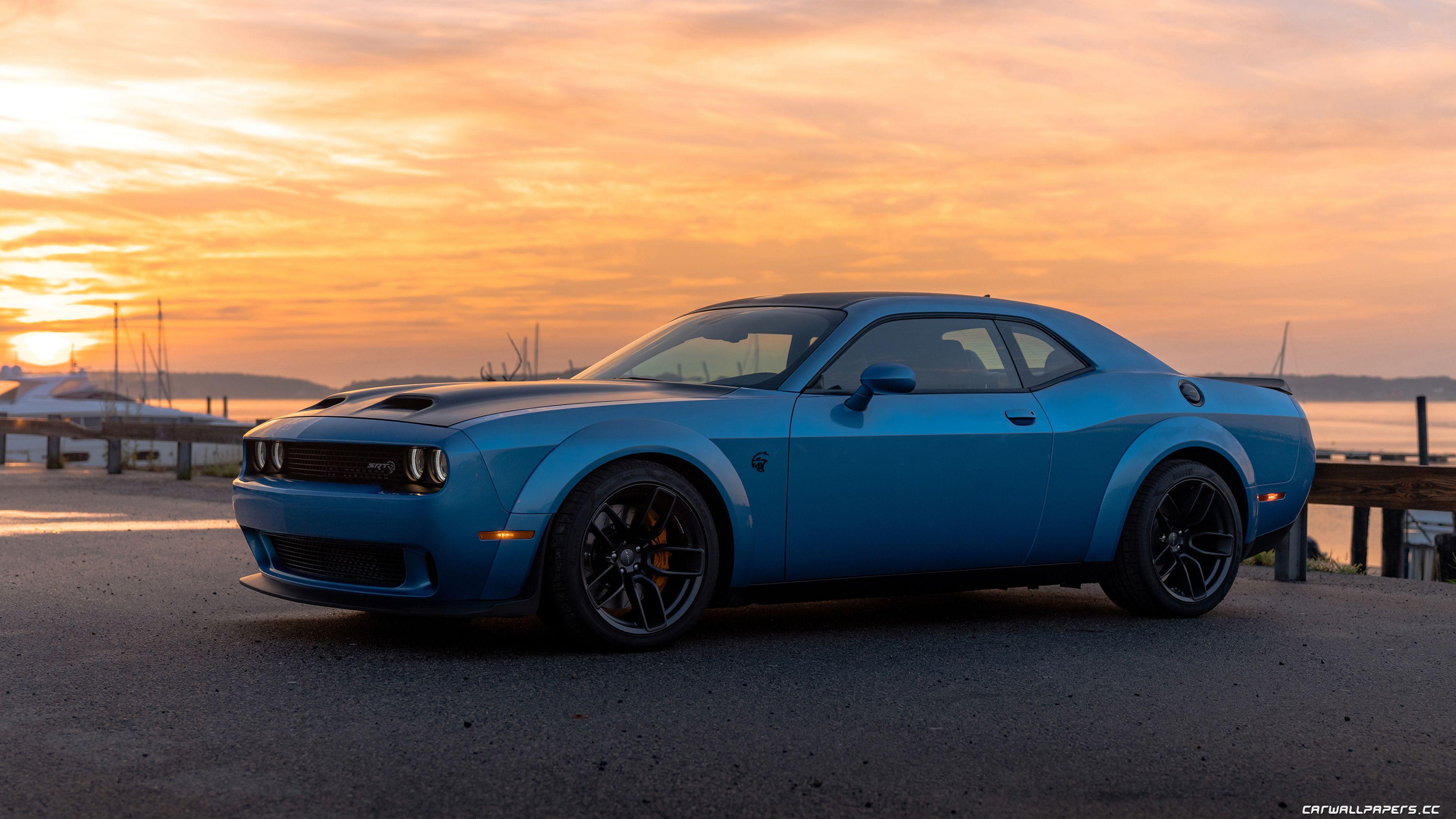 3840x2160 Cars desktop wallpaper Dodge Challenger SRT Hellcat Redeye