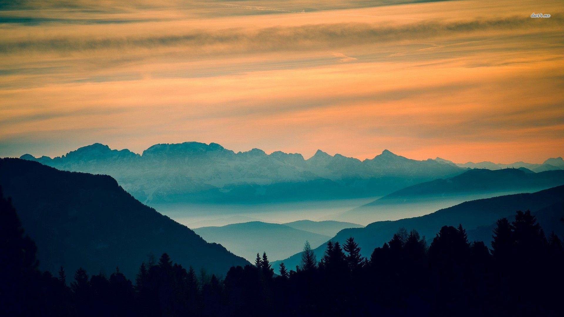1920x1080 Blue Mountains Wallpaper L78D15