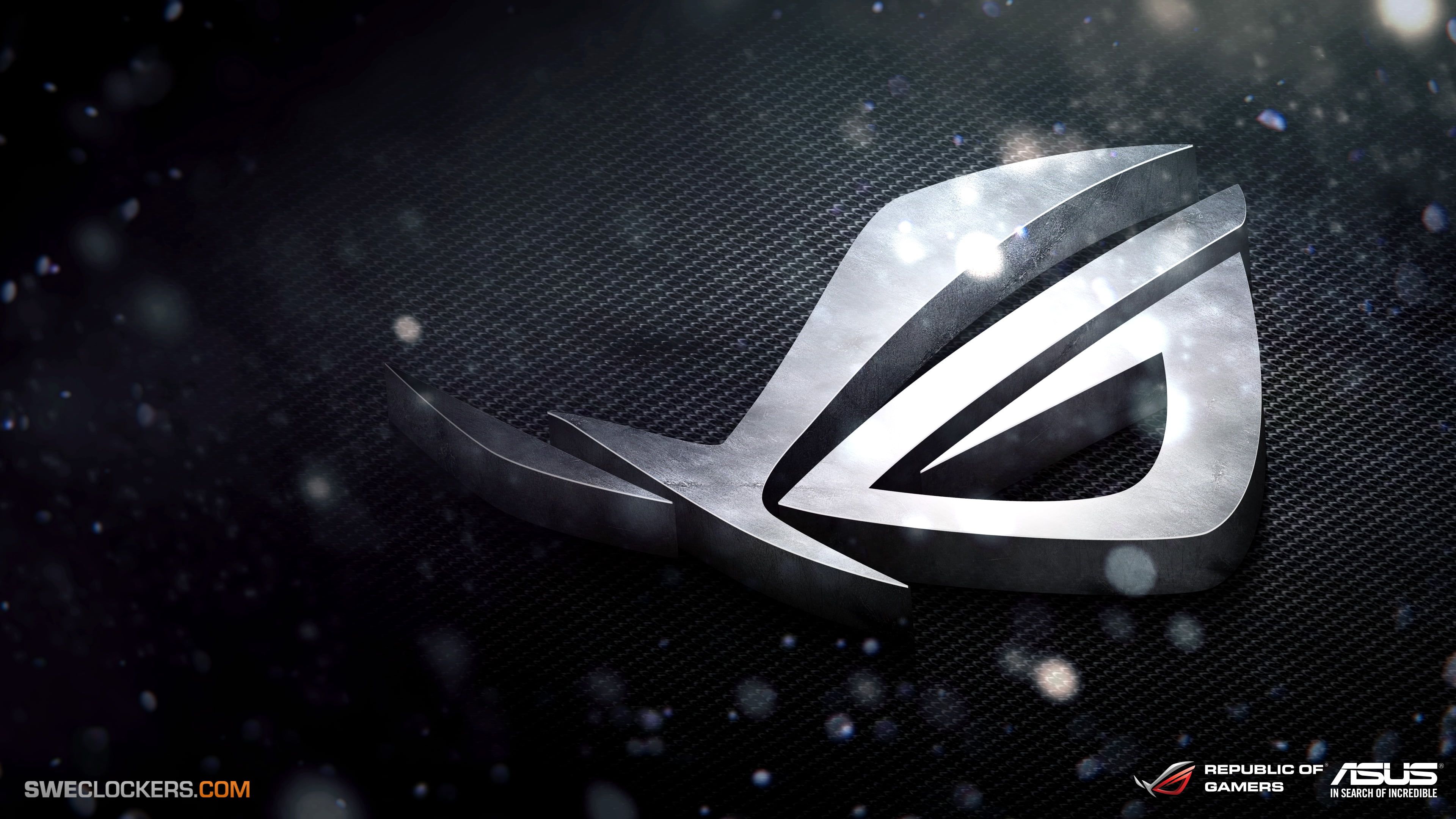 3840x2160 Asus ROG logo HD wallpaper