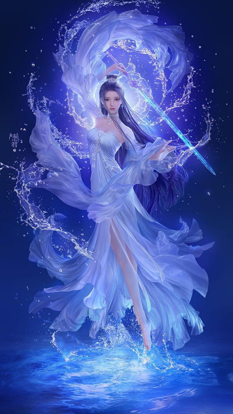 800x1422 Chinese Girl, anime, art, girl, HD phone wallpaper