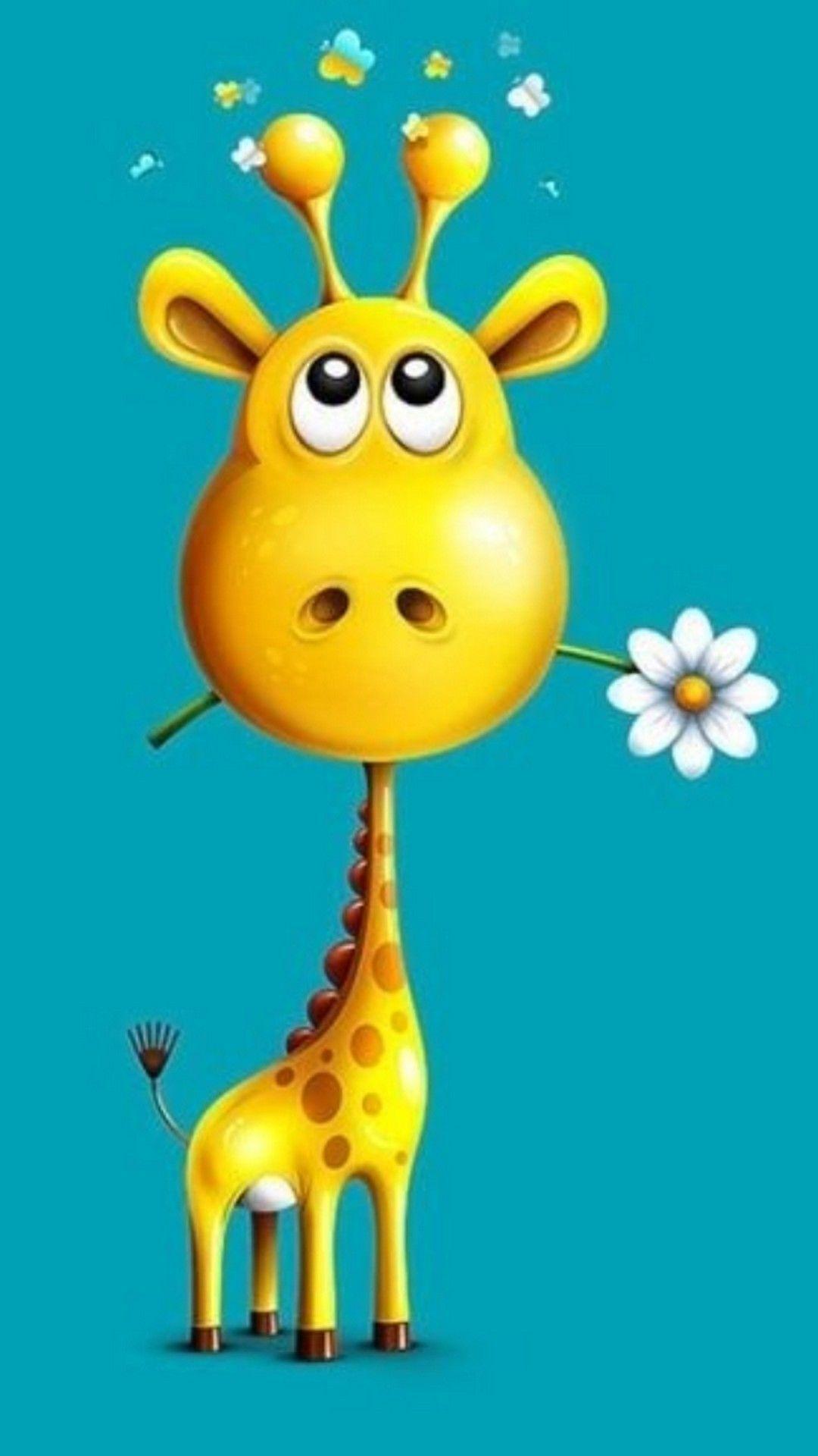 Cartoon Giraffe Wallpapers - Top Free Cartoon Giraffe Backgrounds