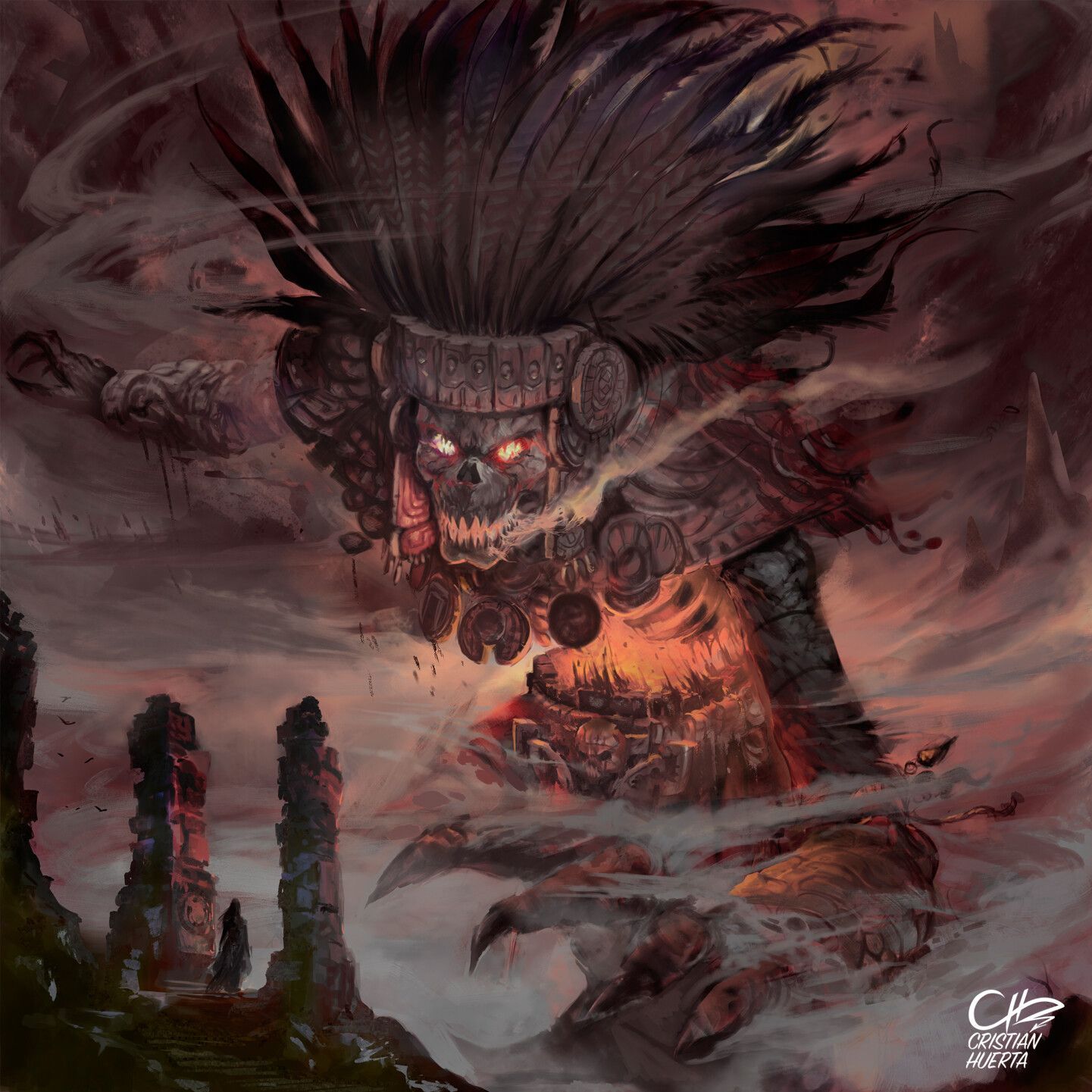 1441x1441 Mictlantecuhtli