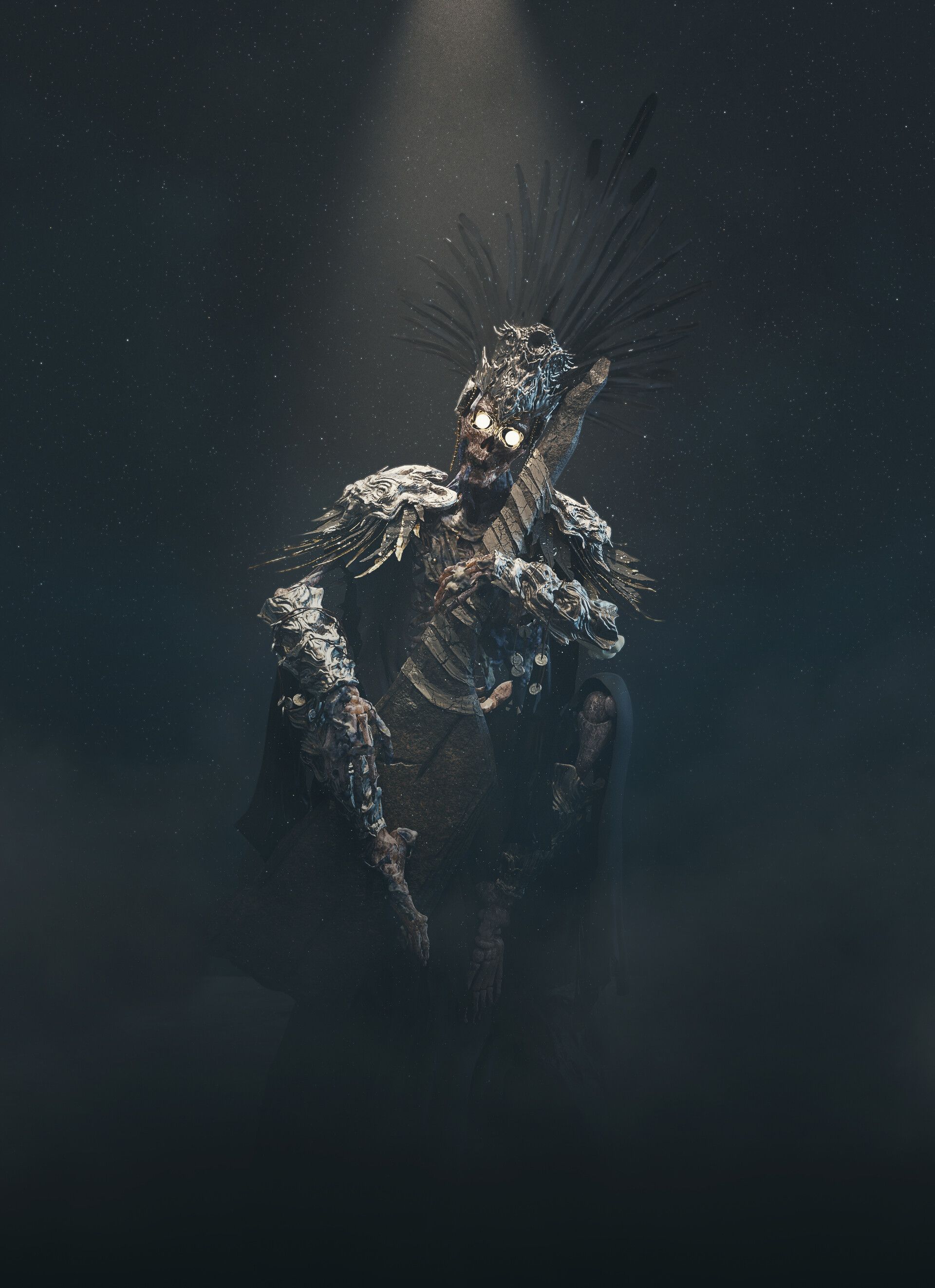 1920x2642 Mictlantecuhtli