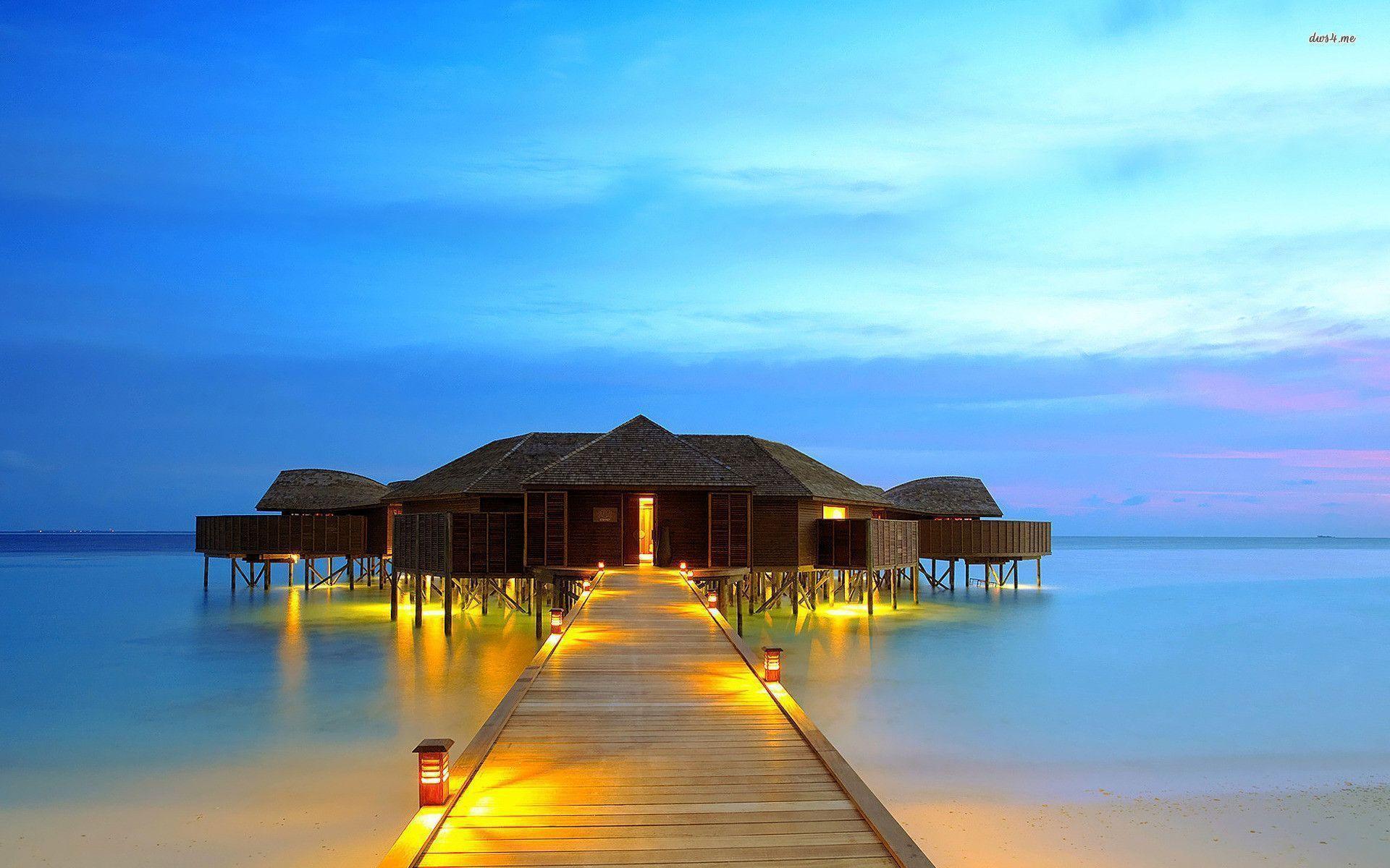 1920x1200 Maldives Wallpaper